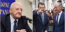 Elezioni, De Luca vs Fico: tregua finita. “Reddito di dignità? Una porcheria”. E in Veneto Zaia sdogana Stefani