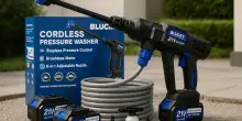 Lava auto e giardino senza sforzo: idropulitrice a batteria 6 in 1 in offerta