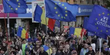 Manifestazioni in Romania per la Giornata dell'Europa: Sostegno all'UE in vista delle presidenziali