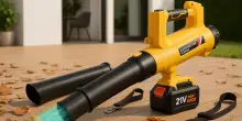 Niente più foglie in giro con il soffiatore a batteria in offerta su Amazon