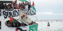 Venezia, alla Mostra del Cinema irrompe il corteo Pro Palestina