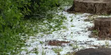 Chicchi di grandine fino a 3 cm in Veneto: l'ondata di maltempo in regione ieri