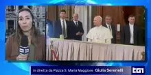 Papa Leone, la sosta a Santa Maria Maggiore per l'omaggio a Francesco