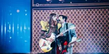 Eurovision, le prove di Lucio Corsi: casse anni '70, filtro color seppia e sottotitoli