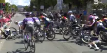 Giro d'Italia, caduta alla quarta tappa