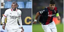 Milan-Bologna, chi vince stasera alza la Coppa Italia e va in Europa League