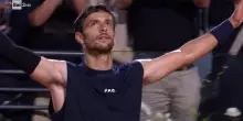 Internazionali d'Italia. Musetti-Zverev 7-6, 6-4 l'ultimo punto. Il video