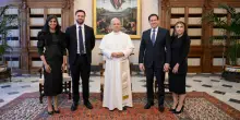 Papa Leone XIV incontra il vicepresidente degli Stati Uniti J.D. Vance
