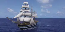 Tour nel Mediterraneo, nave Vespucci a Cagliari