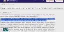Ponte sullo Stretto, il Colle chiede di eliminare la norma su controlli antimafia. Disappunto Lega