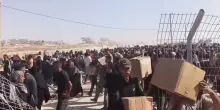 Inferno Gaza, assalto al cibo