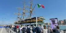 A bordo della Vespucci, la Nave più bella del mondo