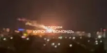 Riprese di un massiccio attacco di droni nelle regioni russe: decine di esplosioni registrate