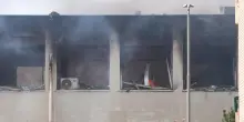 Incendio alla Facoltà di Agraria a Viterbo, esplosioni dall'interno dell'edificio