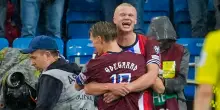 Norvegia-Italia 3-0, Haaland è lasciato solo e trasforma a porta vuota