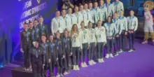 L'Italia della ginnastica ritmica sul trono d'Europa, il video dell'inno