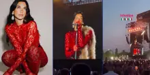 Dua Lipa a Milano, la surprise song è "A far l'amore comincia tu" di Raffaella Carrà, i video social