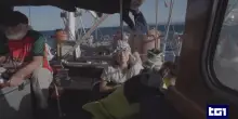 La nave della ONG Freedom Flotilla verso Gaza