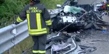 Chieti Scalo, i soccorsi dopo il gravissimo incidente stradale
