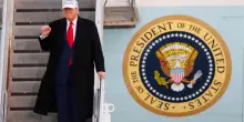 Trump arriva al G7 in Canada