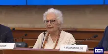 Liliana Segre: "Solo con la pace si combatte l'odio"