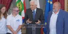 Mattarella saluta al Quirinale i giovani della Carovana europea Back Home