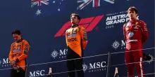 F1, il Gp d'Austria è di Lando Norris, dietro Piastri e Leclerc