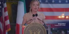 Meloni alla festa romana dell'indipendenza USA