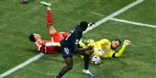 Musiala, frattura del perone e lesione dei legamenti dopo lo scontro con Donnarumma