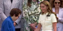 Wimbledon, standing ovation per la principessa Kate alla finale femminile