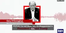 Trump alla BBC dopo decisione di invio armi a Kiev: "Non ho chiuso con Putin"