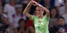 Europei calcio femminile, Inghilterra-Italia 0-1. La rete del vantaggio di Bonansea al 33'. Il video