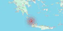 Grecia, terremoto di magnitudo 5,1 Richter a largo di Creta