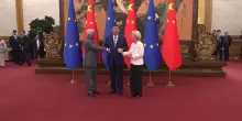 Xi Jinping incontra a Pechino Antonio Costa e Ursula von der Leyen