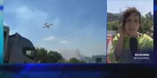 Incendi in Sardegna, a Sos Alinos il vento a più 80km orari riaccende in continuazione le fiamme