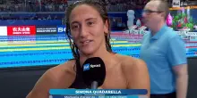 Nuoto: Mondiali ,Intervista Simona Quadarella ,Singapore 2025 - 29_07_25