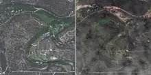 Tragedia di Camp Mystic: le immagini satellitari prima e dopo l’alluvione in Texas