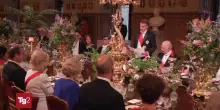 Macron a Londra, cena di Stato a Windsor con Re Carlo e Camilla
