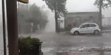 Temporali estivi, a Iglesias 30mm di pioggia in pochi minuti: grandine, pioggia e vento