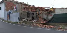 Maltempo, distruzione a Verretto: edifici crollati, tetti scoperchiati in Lombardia