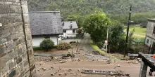 A Varzo frane e strade trasformate in torrenti: maltempo la seconda ondata in Piemonte