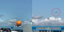 Attacco ucraino 1300 km in profondità, "colpito il deposito dei droni Shahed" - Video