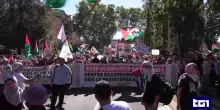 Manifestazione per Gaza: dopo il corteo pacifico, gli scontri con un centinaio di manifestanti
