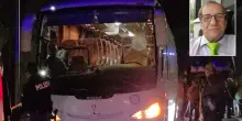 Assalto a bus, stop a trasferte per i tifosi delle due squadre
