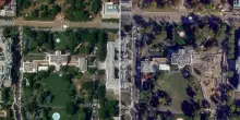 East Wing demolita: le immagini satellitari prima e dopo svelano l’impatto sulla Casa Bianca