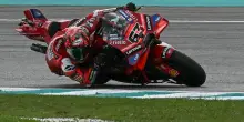 MotoGp: Bagnaia vince la sprint in Malesia, podio Ducati