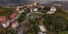 Terremoti nella notte in Irpinia, Montefredane visto dall'alto