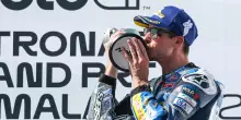 MotoGp, a Sepang trionfo di Alex Marquez. Bagnaia ritirato