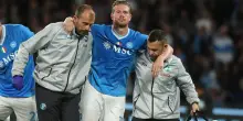 Napoli, lungo stop per De Bruyne: grave lesione del bicipite femorale