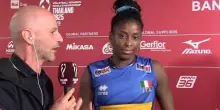 Mondiali di Pallavolo donne 2025 Semifinale Italia-Brasile 3-2. Myriam Sylla: “Siamo state squadra"